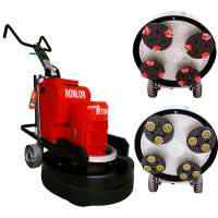 4 heads planetary epoxy removal floor grinder concrete floor polishing machine